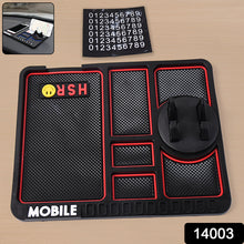 Car Dashboard Mat  Mobile Phone Holder Mount