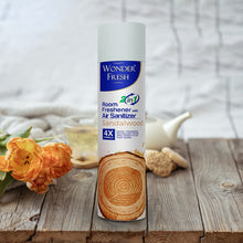 Fresh Air Freshener Spray Sandalwood Fragrance  Long Lasting Fragrance For Home  Office (Mix Fragrance   125 Gm)