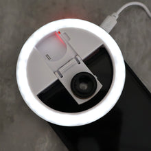 Selfie Flash Ring Light With 3 Level Of Brightness (1 Pc)